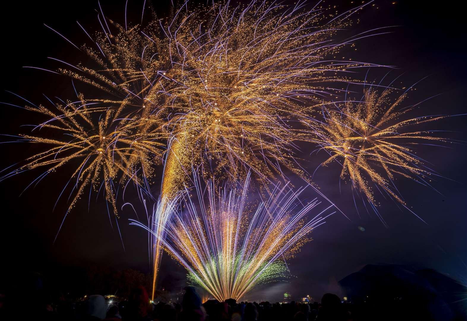 가이 포크스 나이트 불꽃놀이