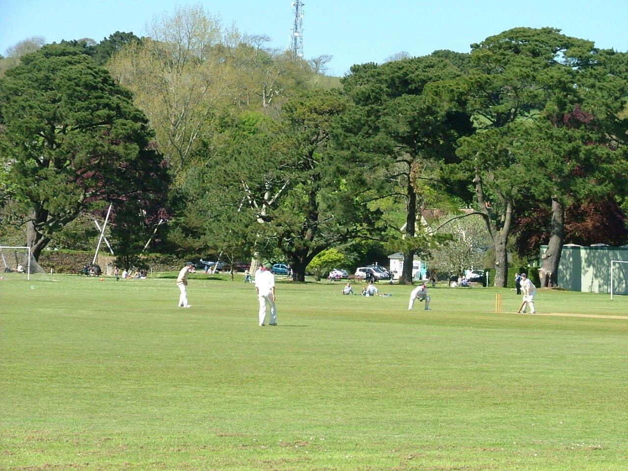 보스카웬 파크 크리켓 경기 모습