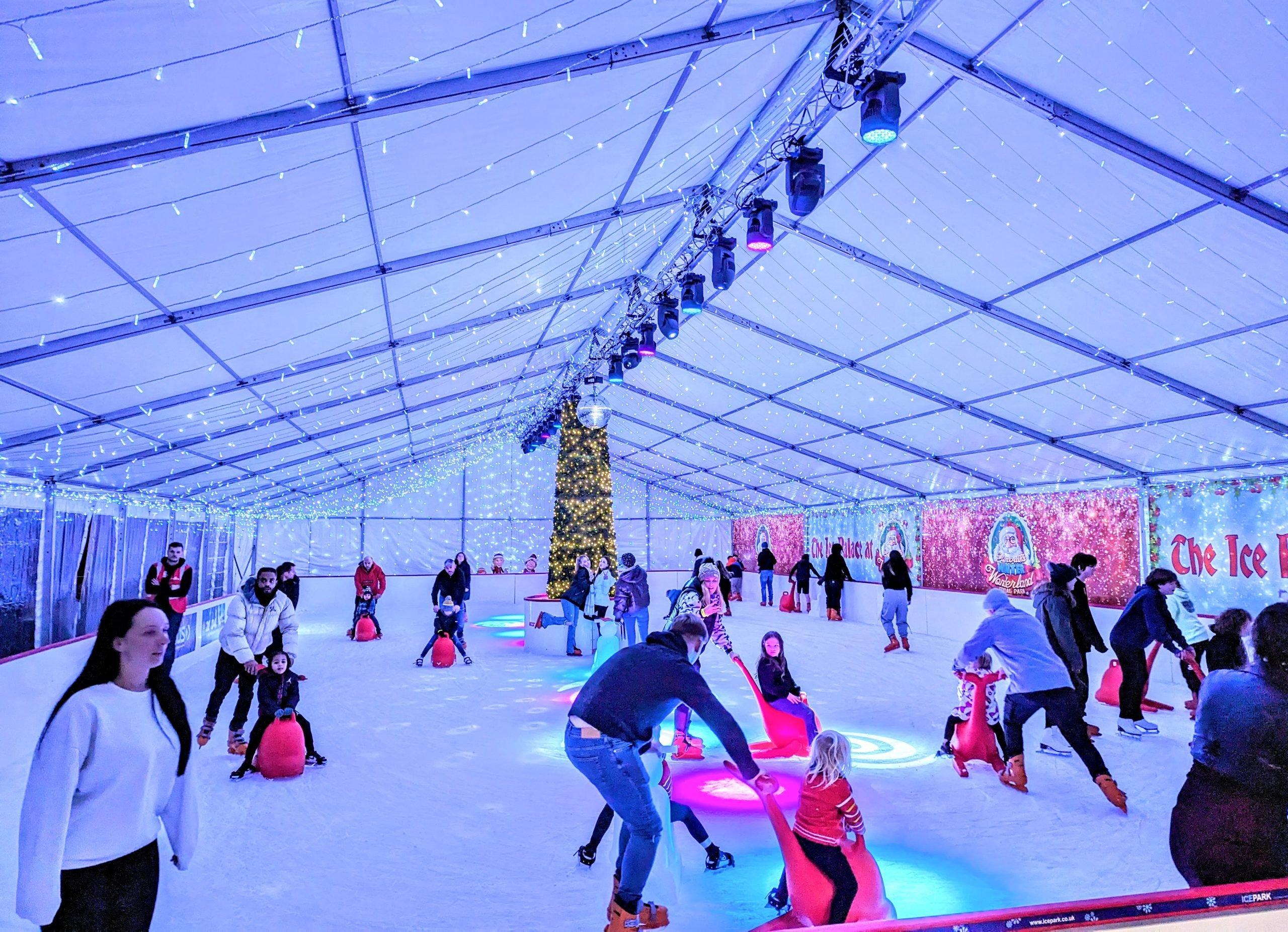 센트럴 파크 겨울 원더랜드 모습