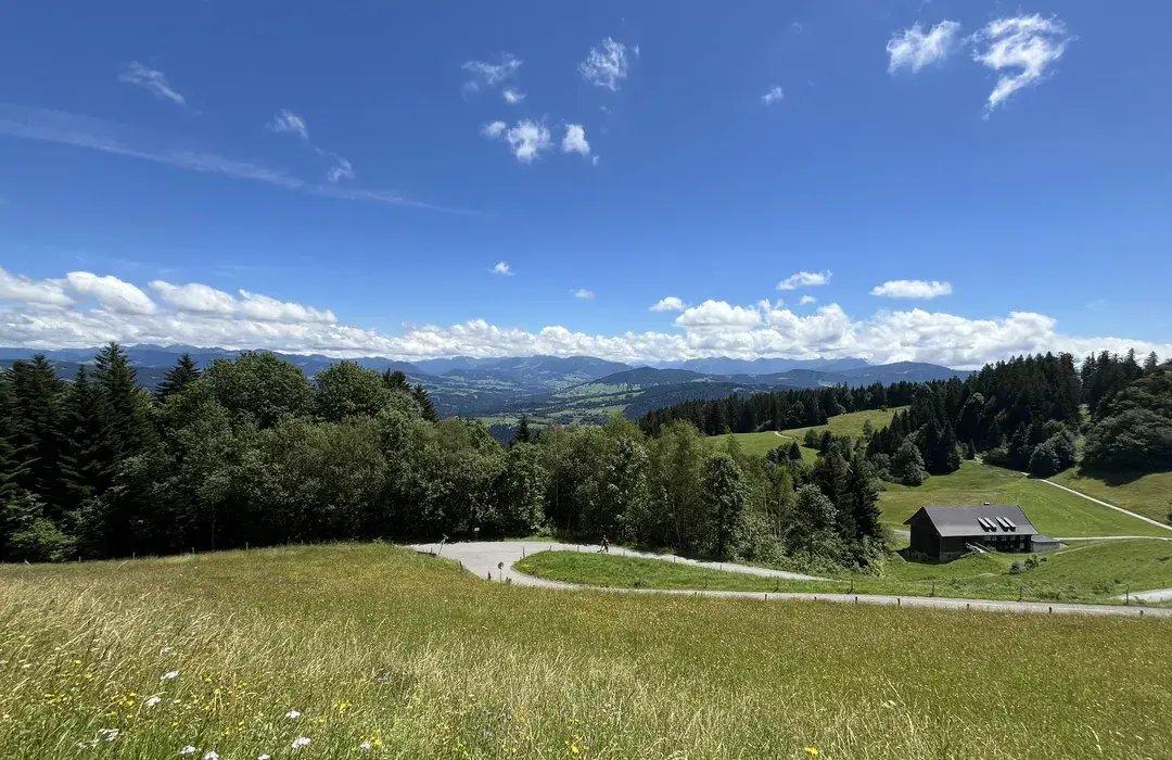 하이킹 코스 중간 전망 포인트