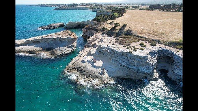 해변 북쪽 바위 지대