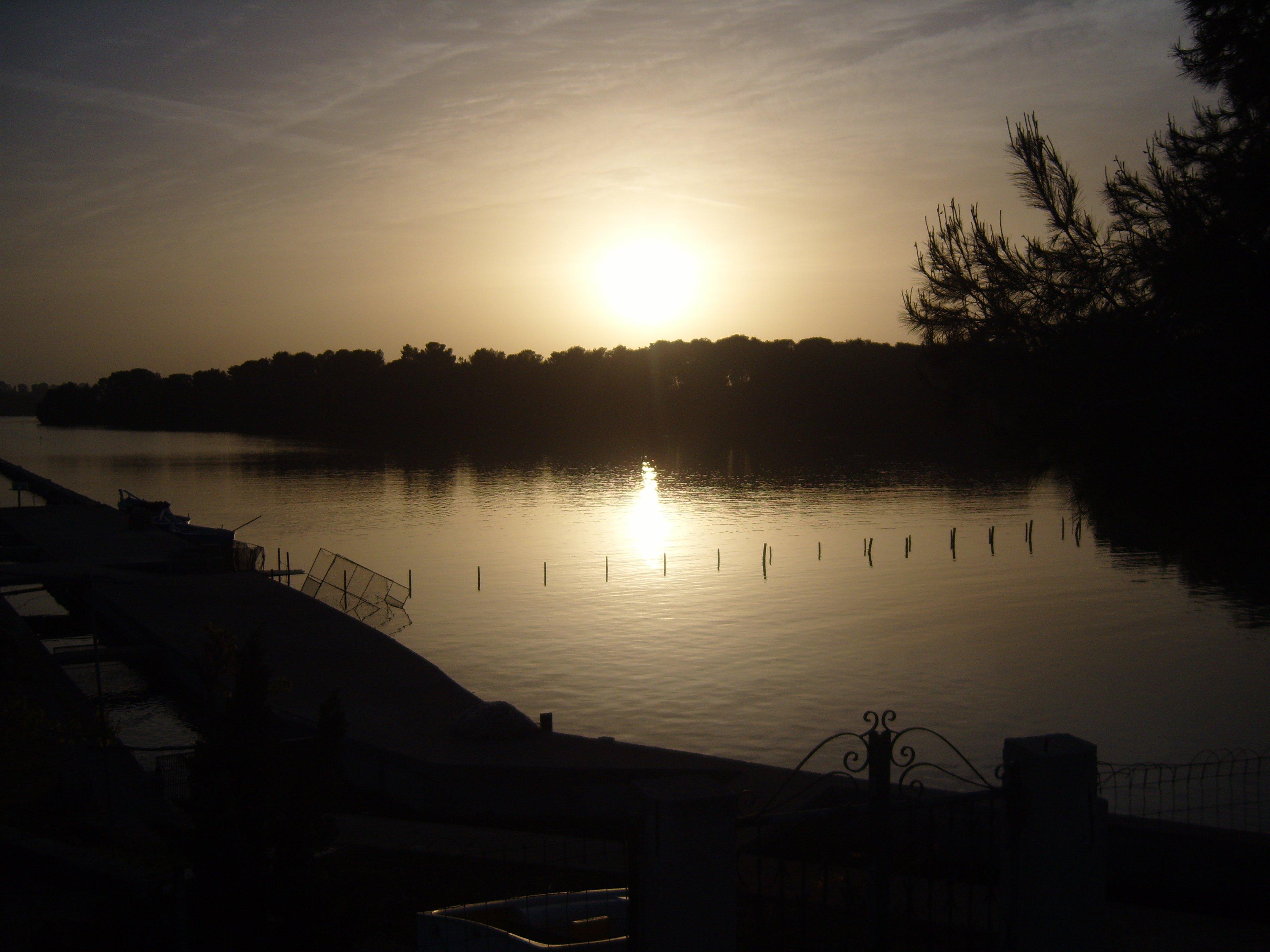 알리미니 그란데 호수 주변 (석양 무렵)