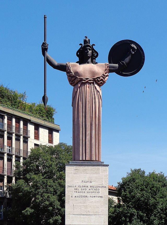 🗿 미네르바 여신상 (스타투아 델라 미네르바)