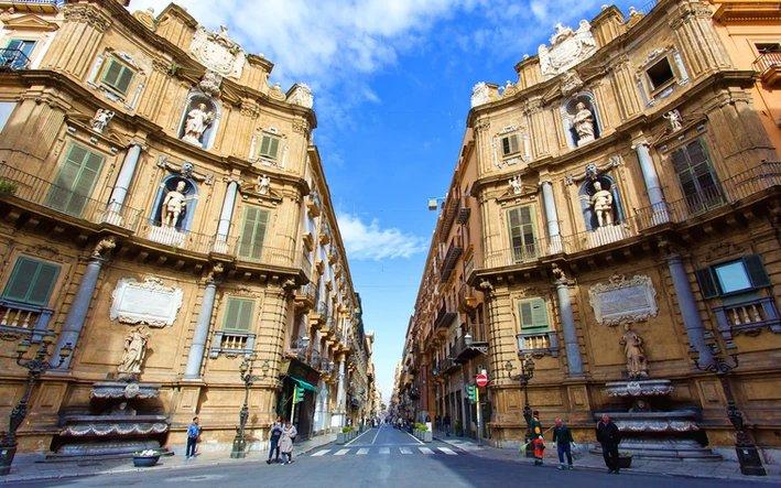 🏛️ 콰트로 칸티 (Quattro Canti)