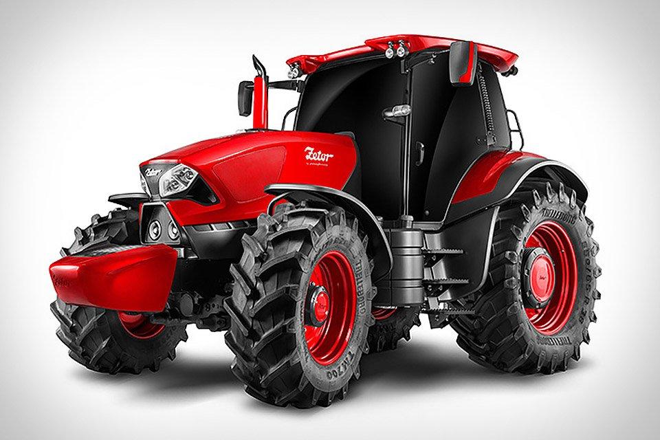Zetor by Pininfarina 컨셉 트랙터