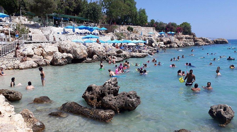 🏖️ 잎이 무성한 후미 해변(야프라클르 코이 플라즈)