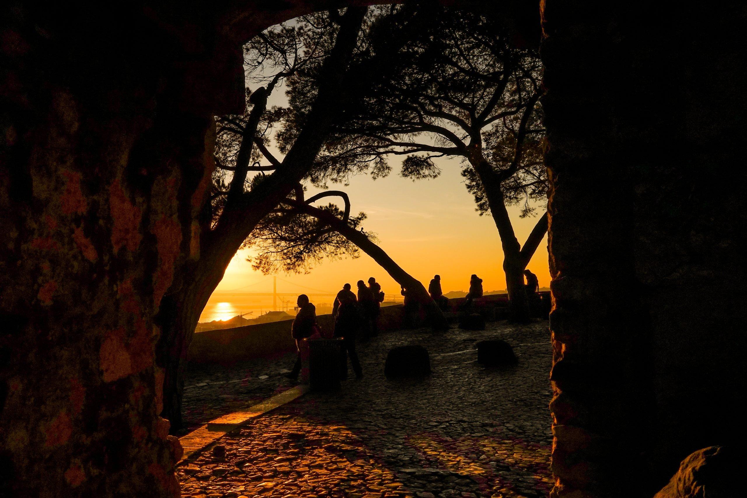 성벽 위 망루 (서쪽 방향)