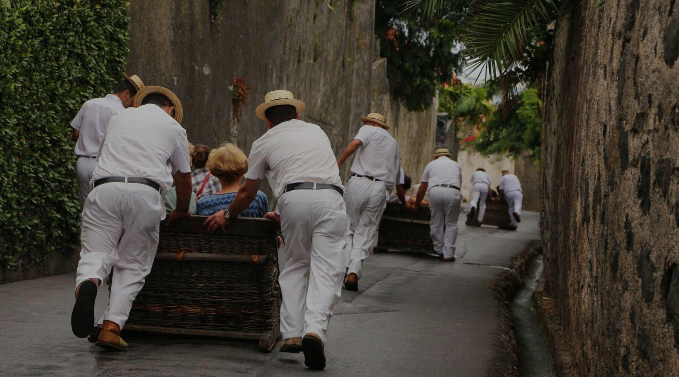 썰매 출발 지점