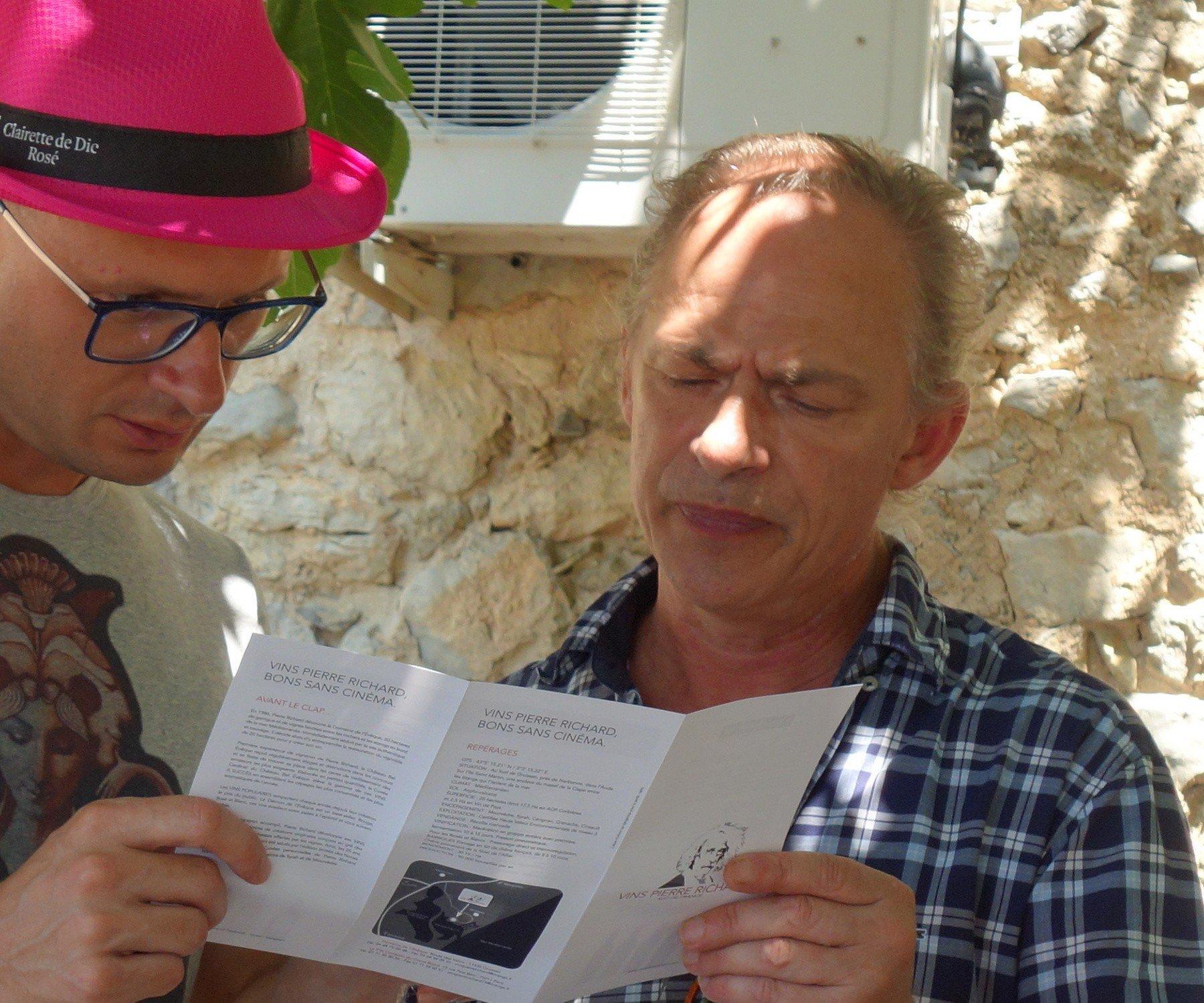 피에르 리샤르와 함께 (사인회)