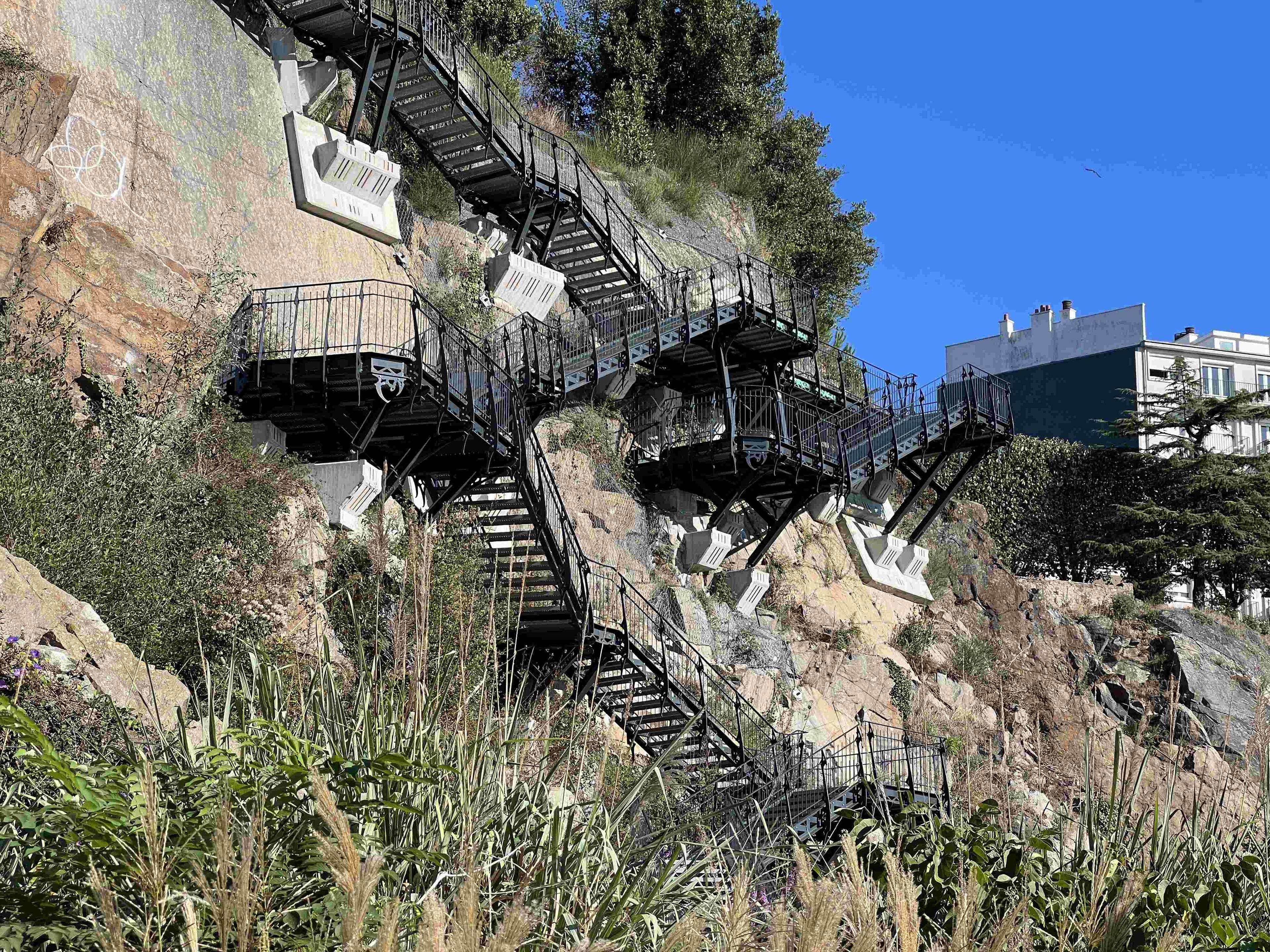 델라로지에르 계단 위 전망 지점