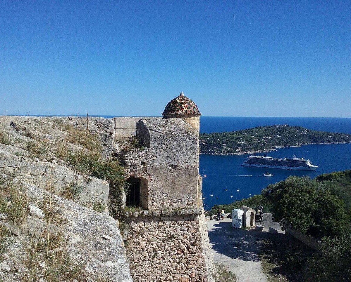 요새 서쪽 전망 지점 (니스 만 방향)