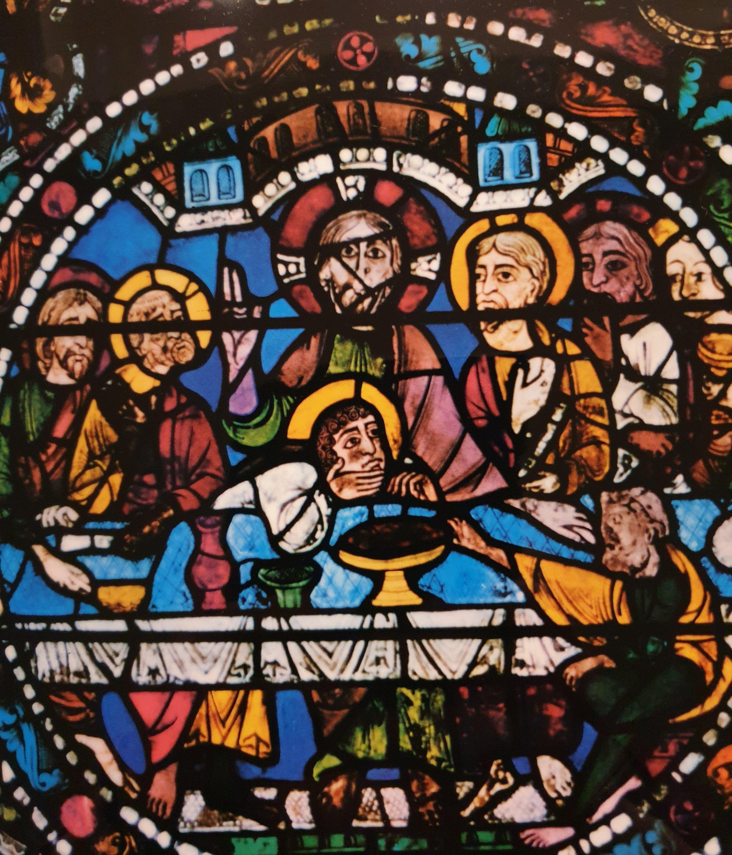 스테인드글라스 근접 촬영