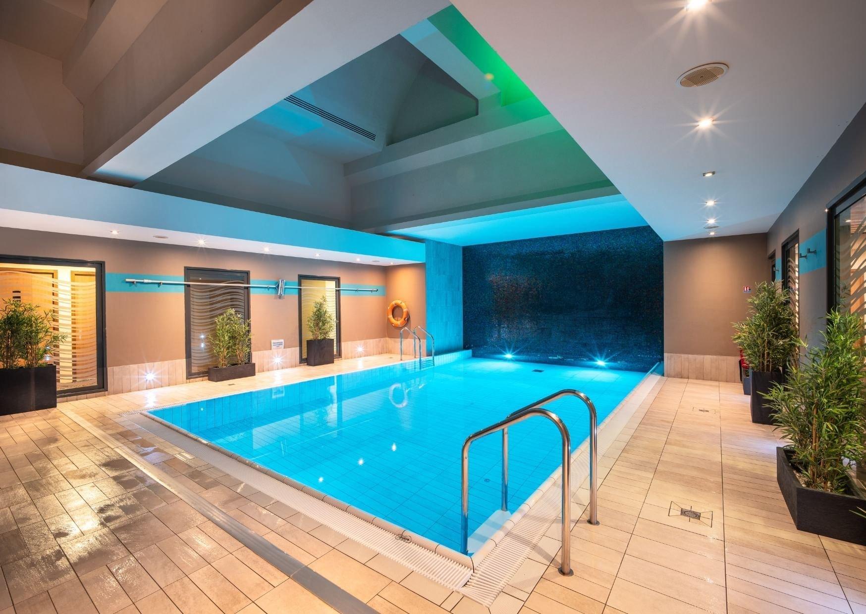 스파 시설 내부