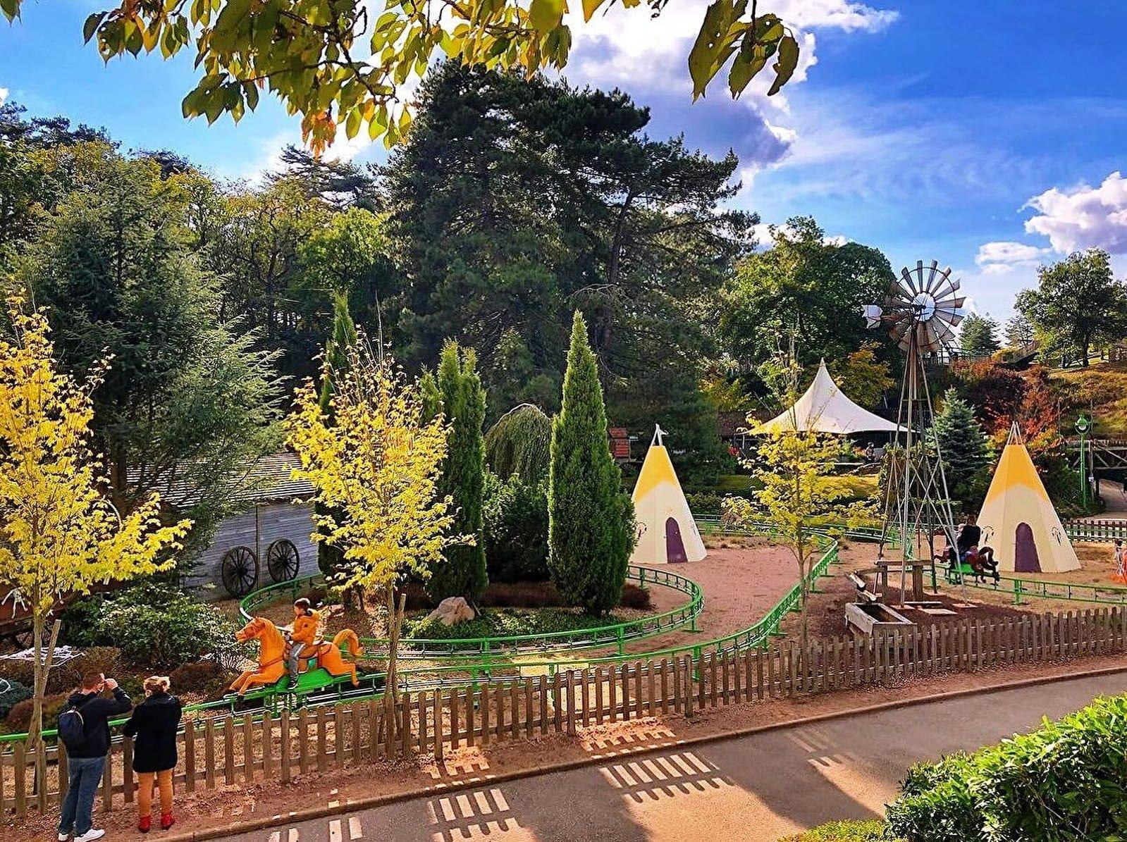 공원 내 전망 좋은 피크닉 장소