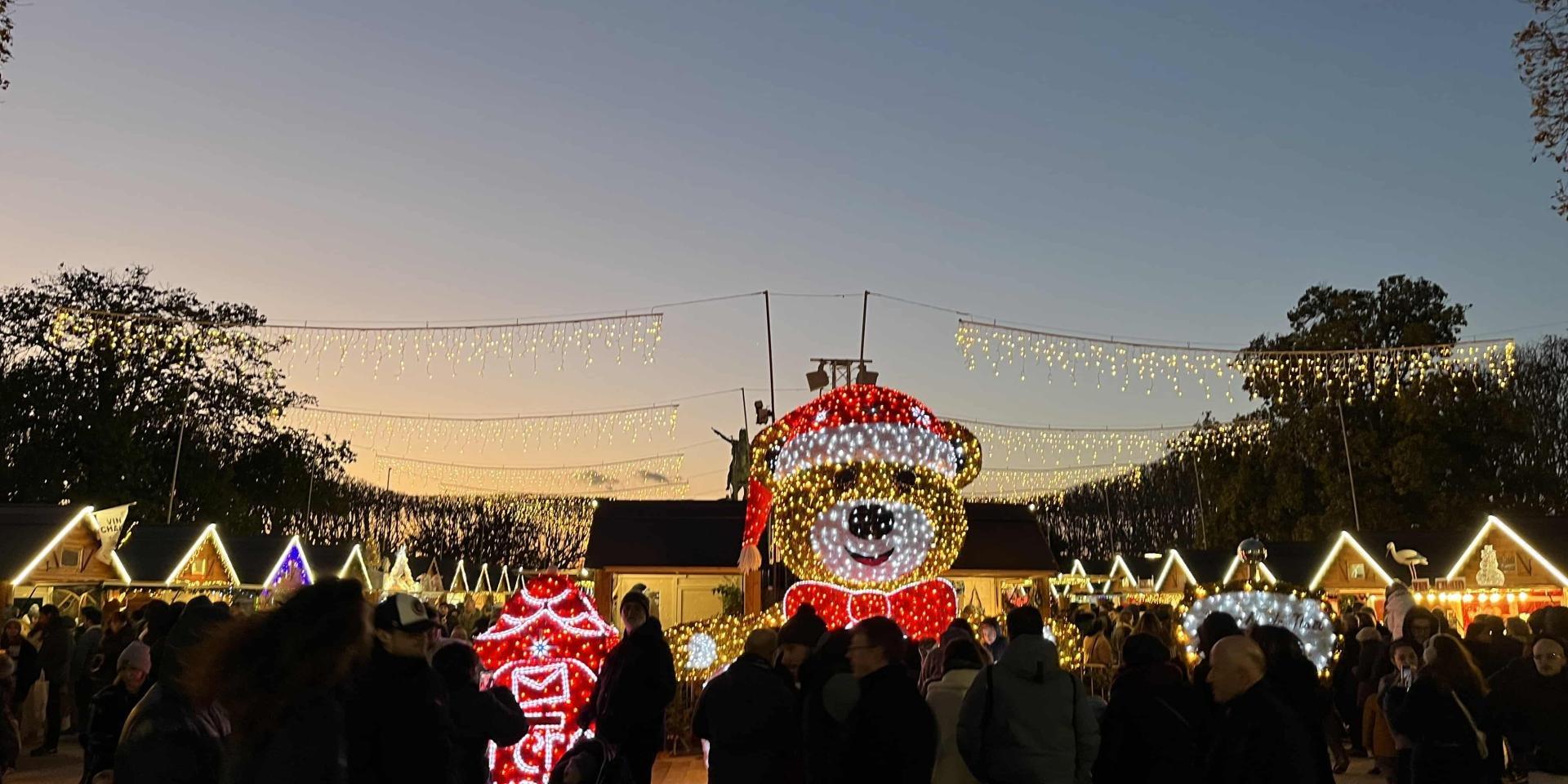 몽펠리에 페이루 산책로 크리스마스 마켓