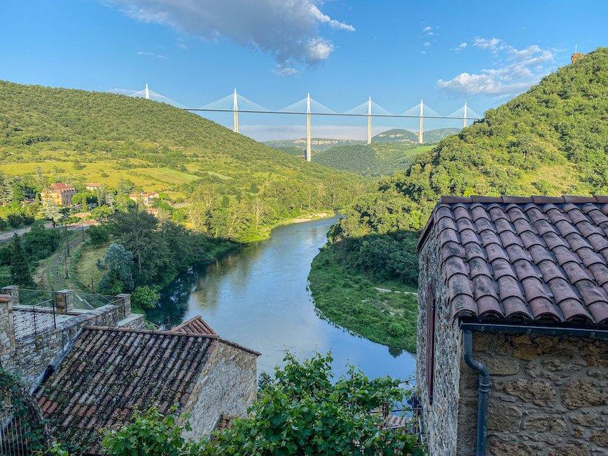 페이르 마을 (Peyre) 근처 조망점