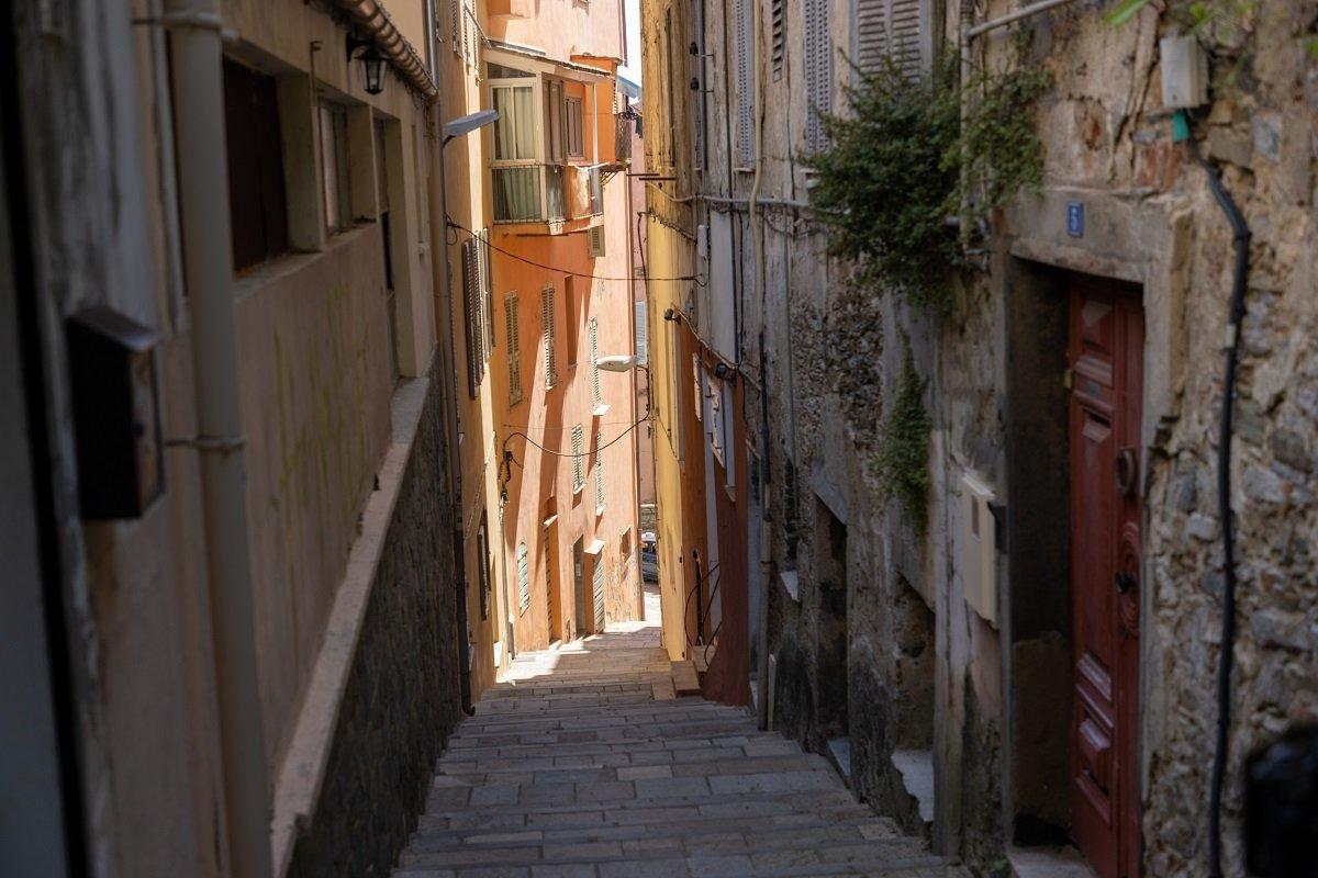 매력적인 좁은 골목길