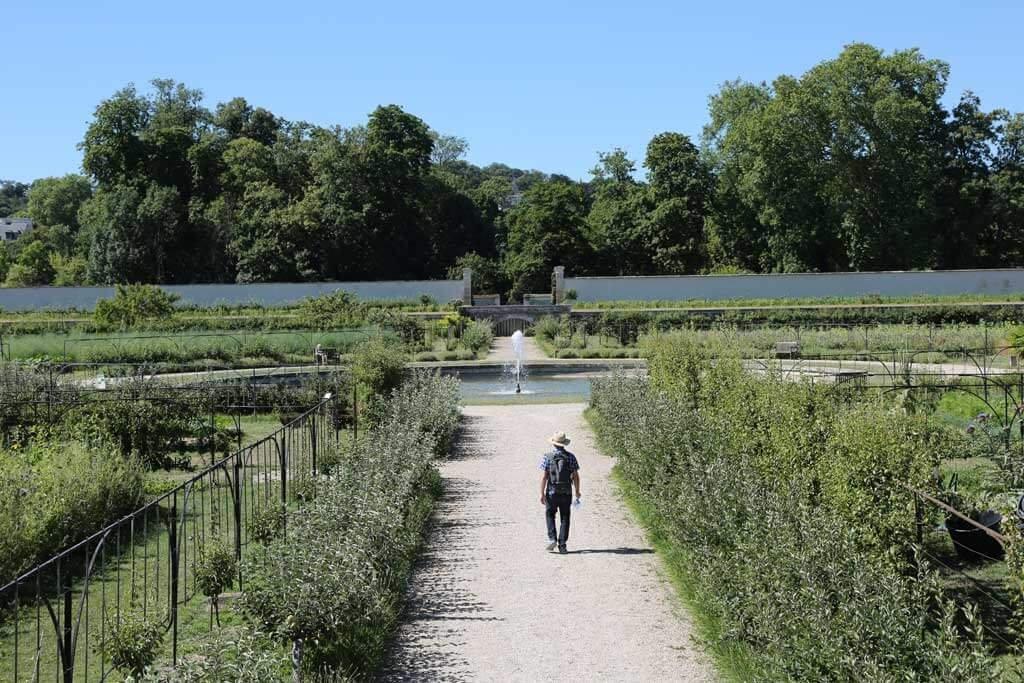 그랑 카레(Grand Carré) 중앙 분수