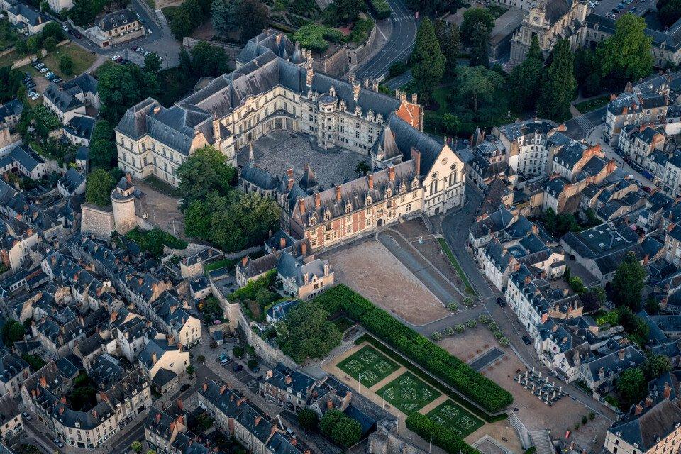 성벽 위 테라스