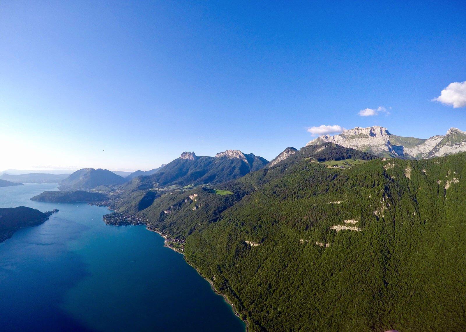 안시 호수 조망 포인트