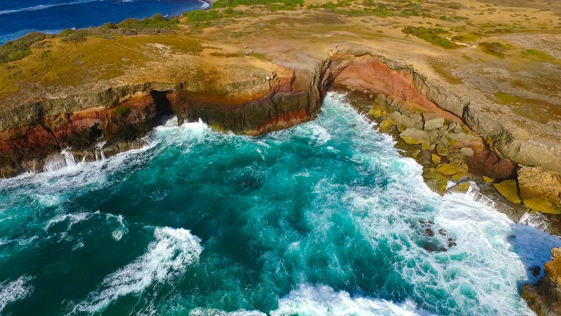 푸앵트 당페르(Pointe d'Enfer) 절벽