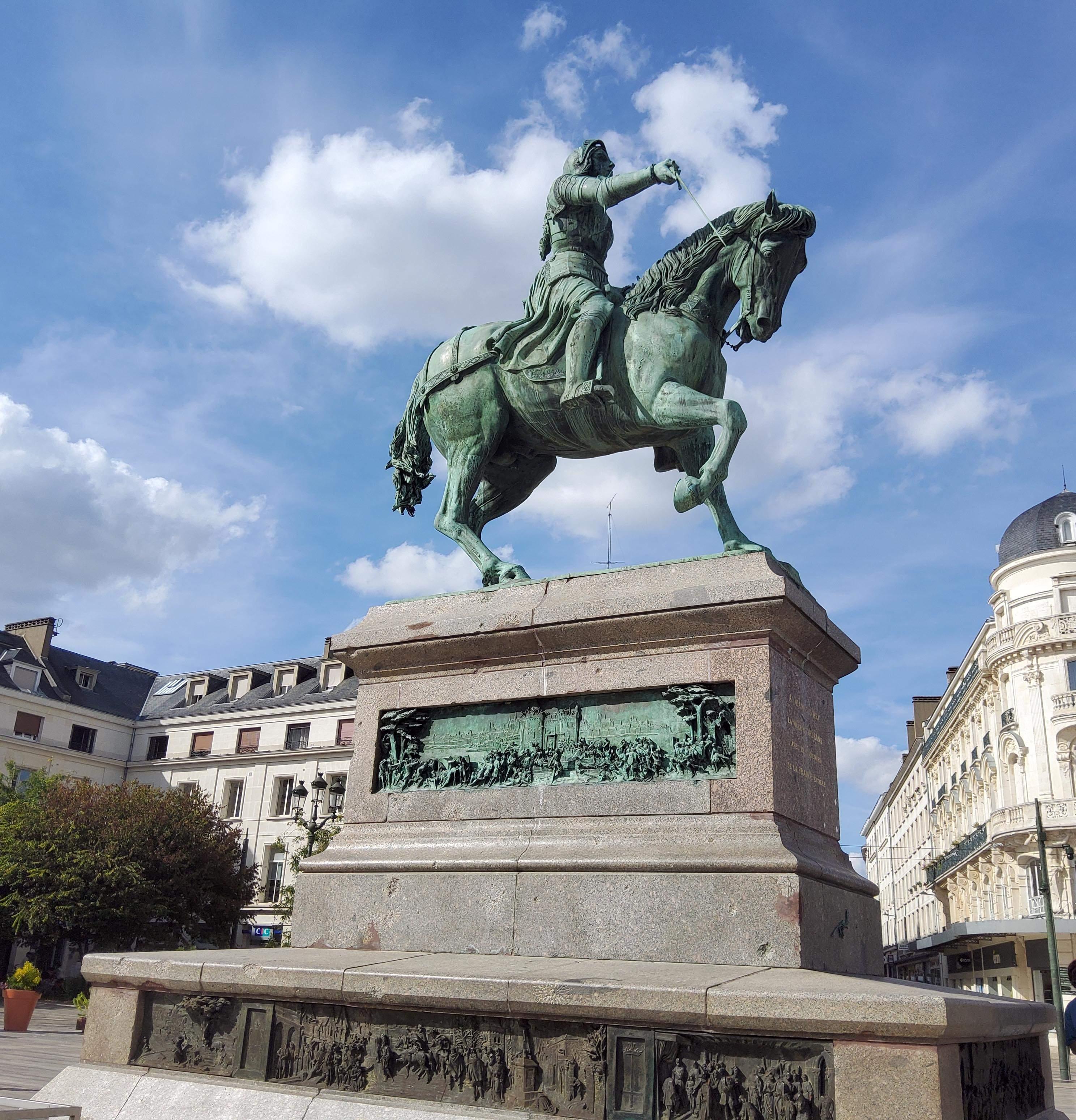 🗿 잔 다르크 기마상(스타튀 드 잔 다르크)