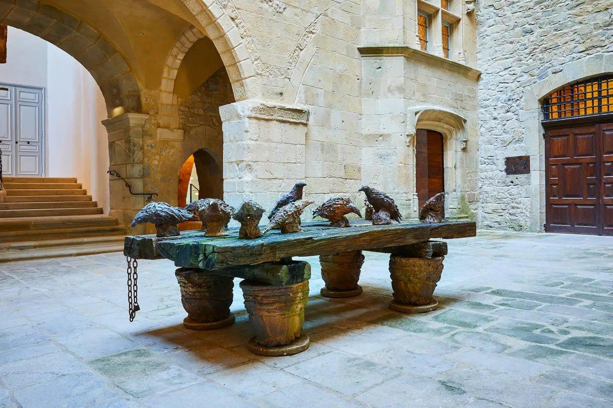 르네상스 양식의 내부 안뜰