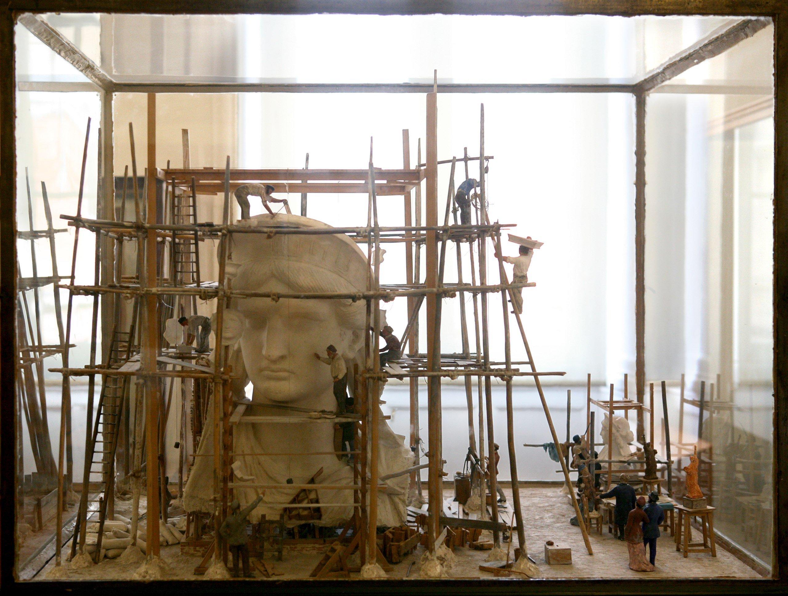 자유의 여신상 원본 모델