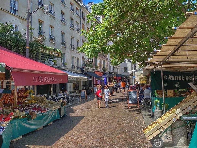 생 메다르 광장(Place Saint-Médard) 주변