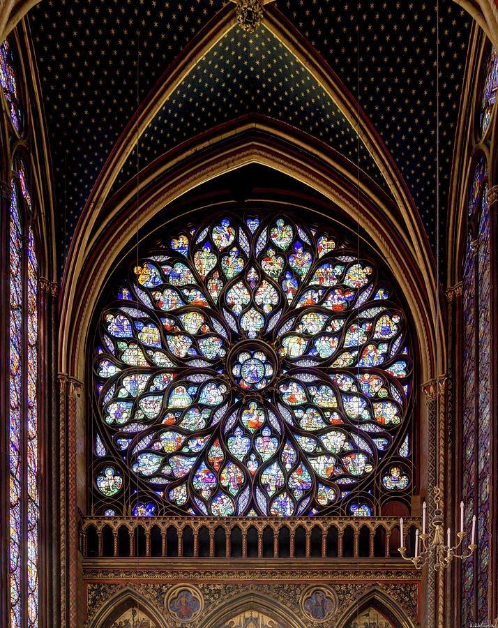서쪽 장미창 (Rose Window)