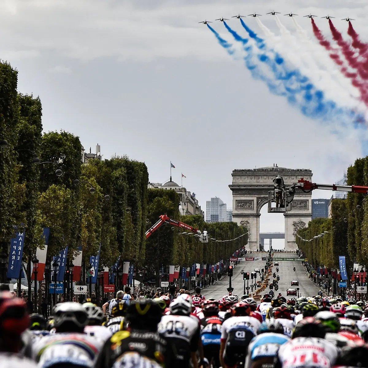 투르 드 프랑스 샹젤리제 피니시