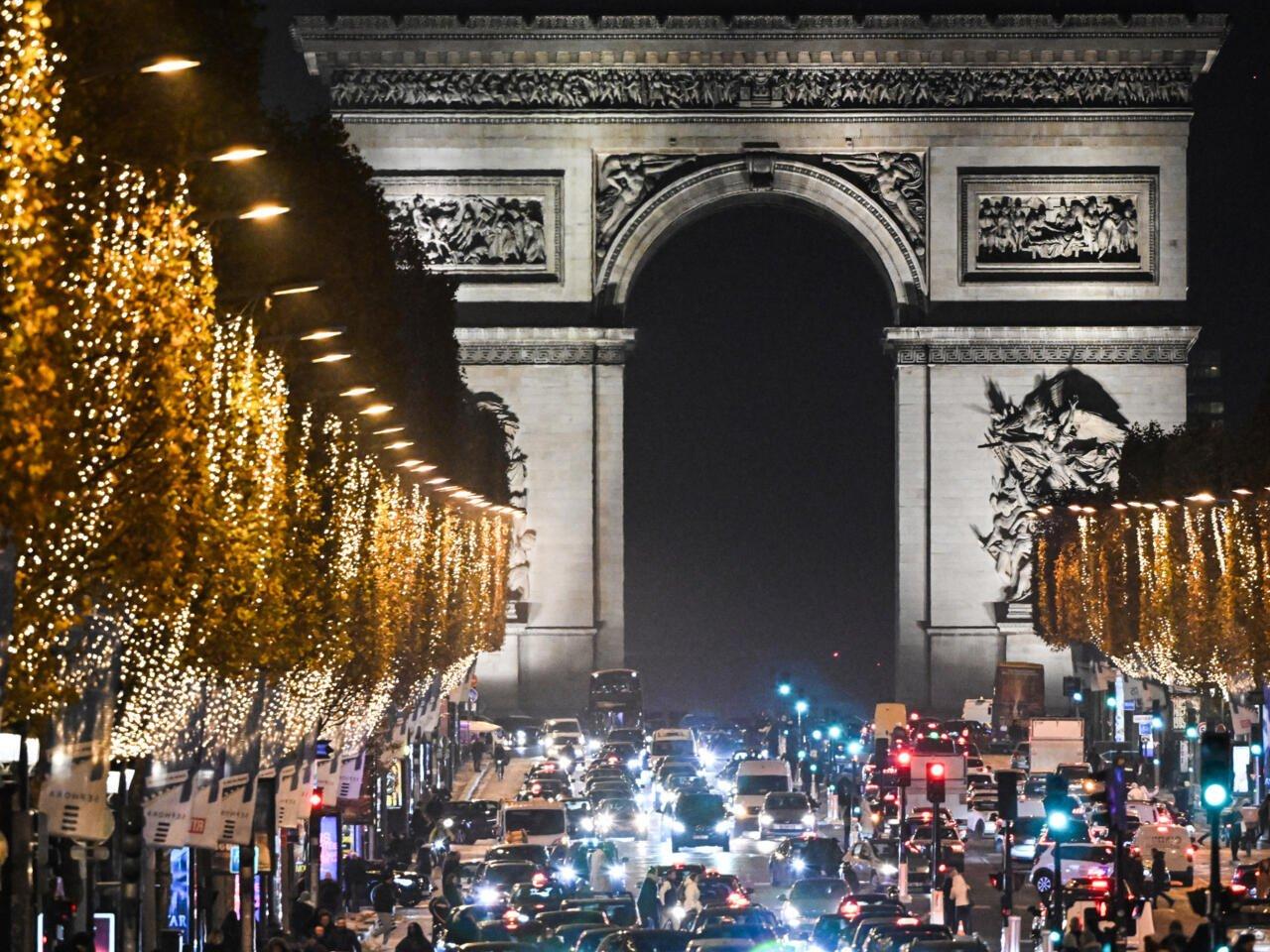 샹젤리제 크리스마스 조명