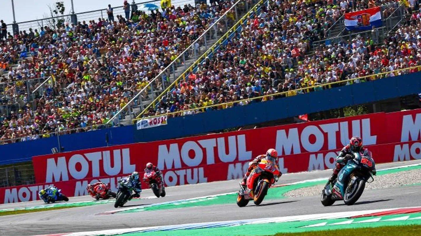 MotoGP Dutch TT 레이스 장면