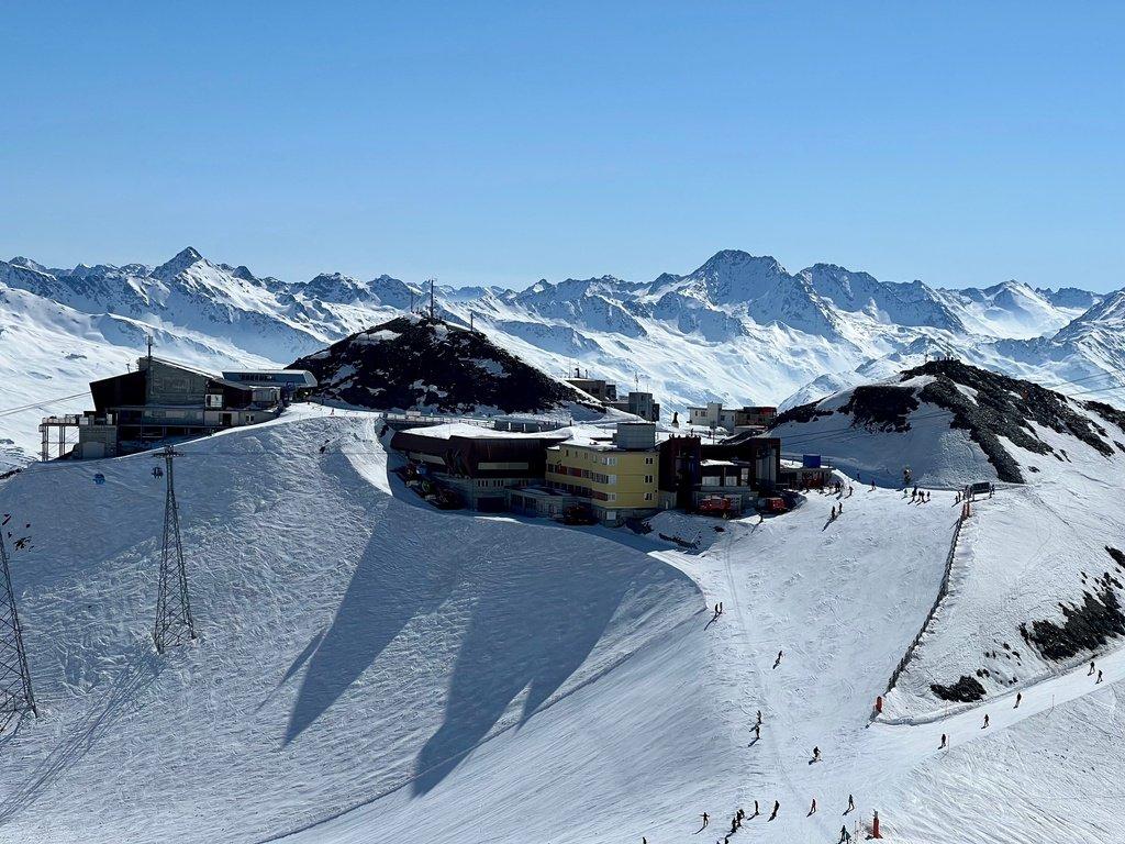 바이스플루요흐(Weissfluhjoch) 정상 전망대