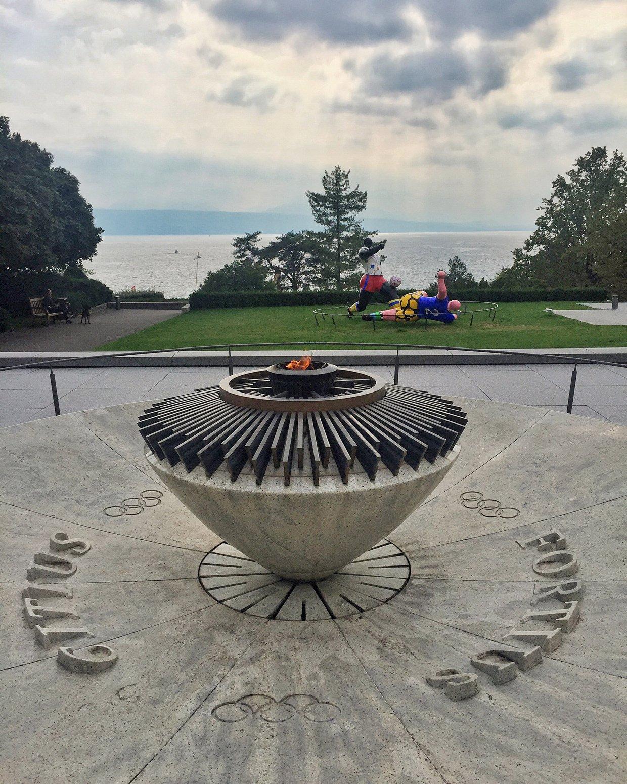 올림픽 공원 내 조각 작품들