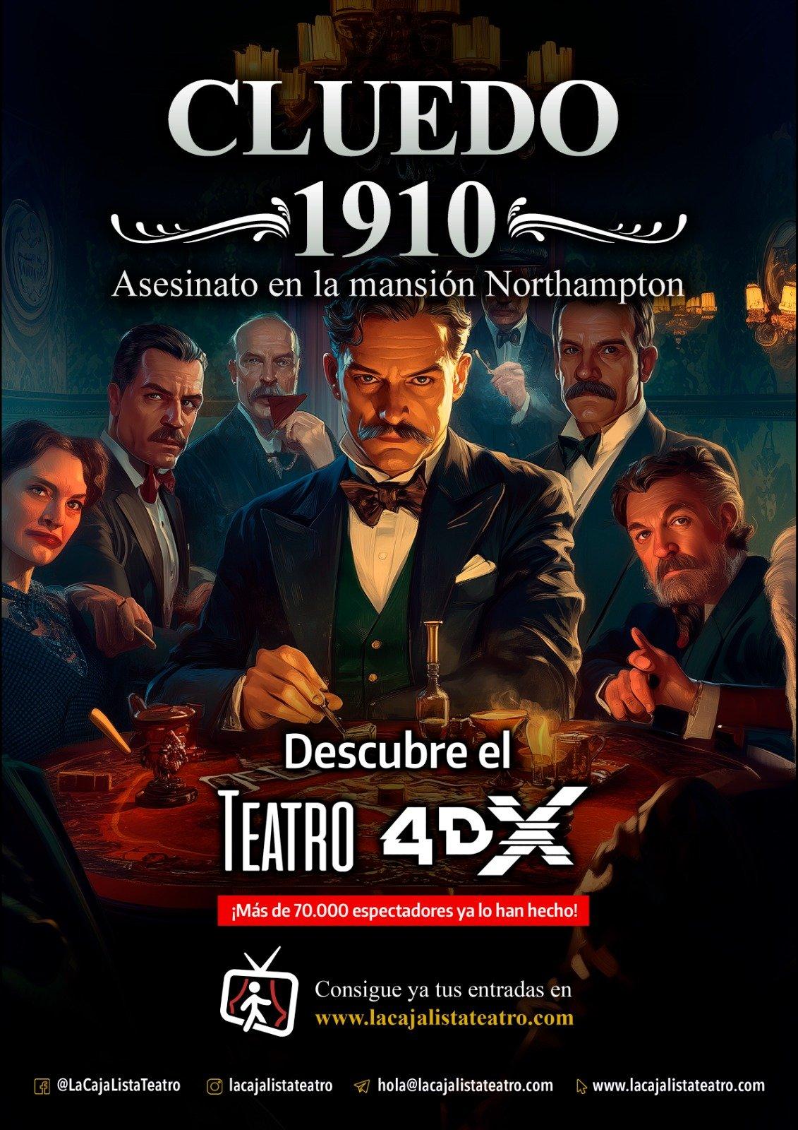 🎭 라 카하 리스타, 테아트로 4dX