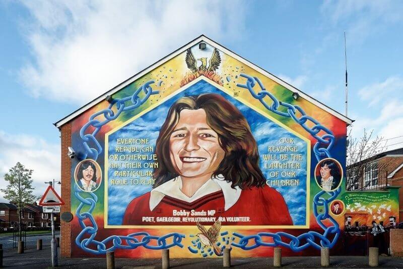 🖼️ 바비 샌즈 벽화 (Bobby Sands Mural)