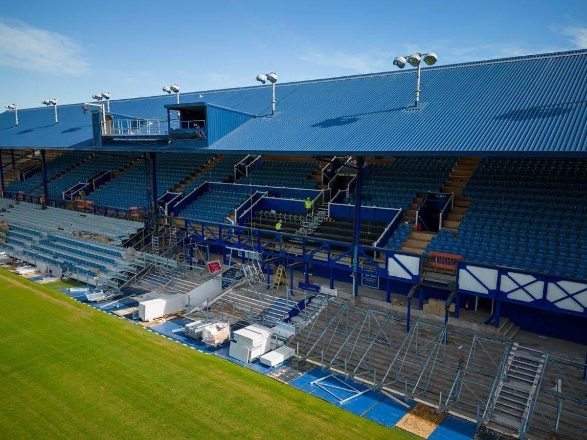 사우스 스탠드(South Stand)의 아치볼드 리치 건축 양식