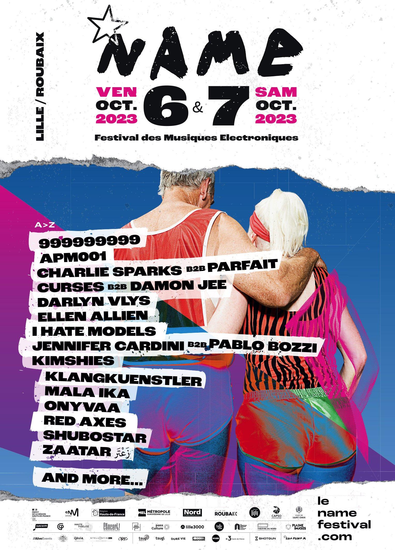 N.A.M.E. Festival 로고 또는 공연 사진