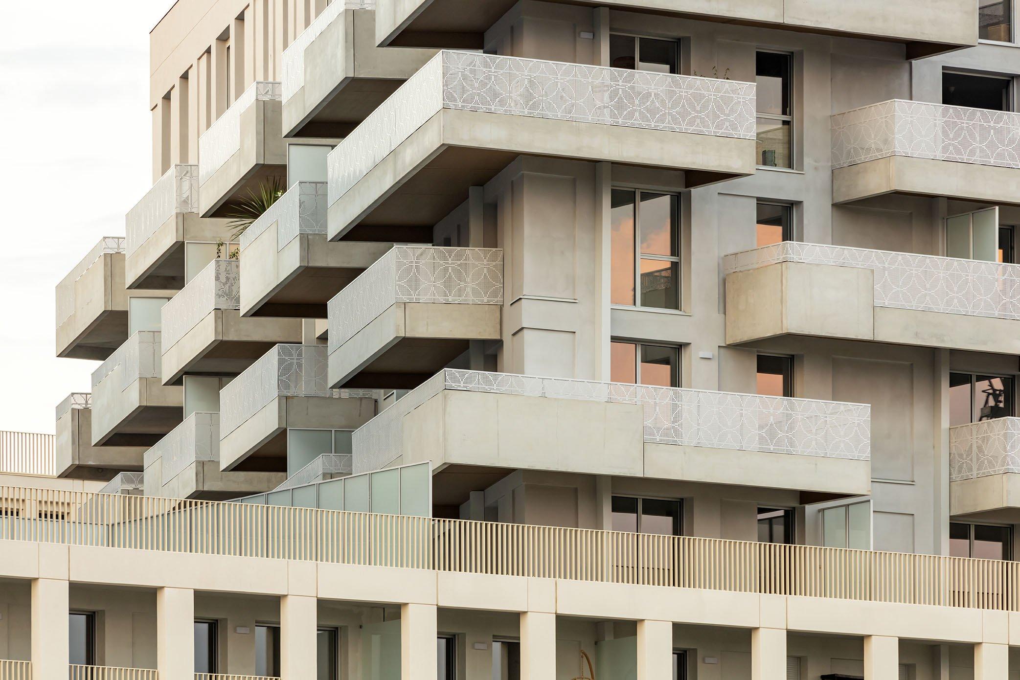 건물의 산업적 디테일 배경