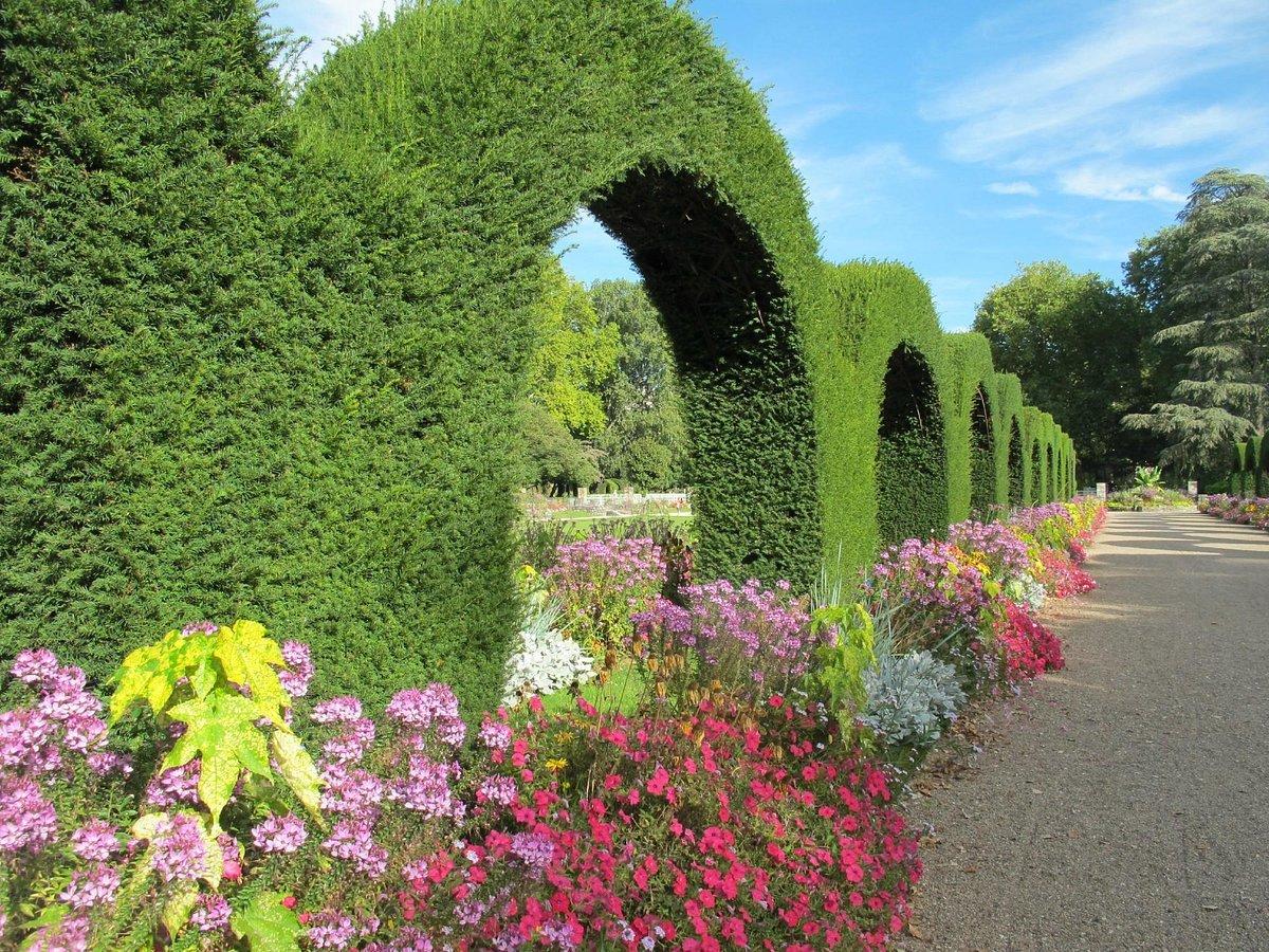 계절 화단 및 장미 정원