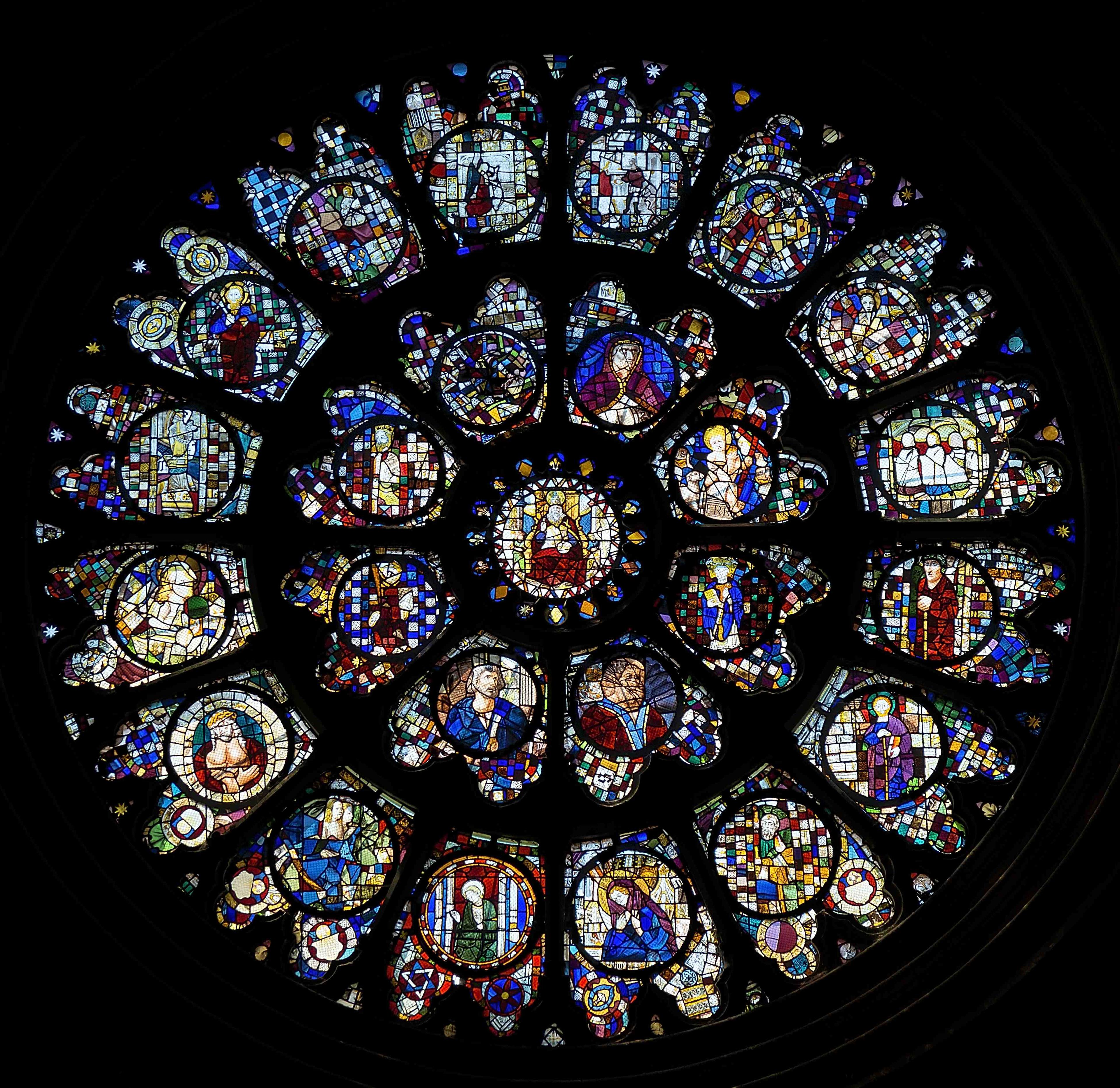 네프의 장미창 (Rose Window)
